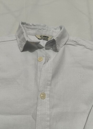 LC Waikiki LC Waikiki uzun kollu erkek çocuk gömlek 3/4 yaş