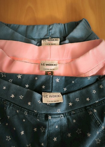 LC Waikiki Kız Çocuk Düğmeli Denim Şortlar - Pastel Renkler