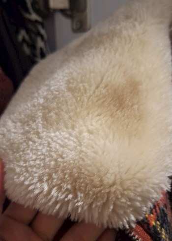 Kahverengi Ekoseli Yünlü Kadın Ceket - Görsel 3