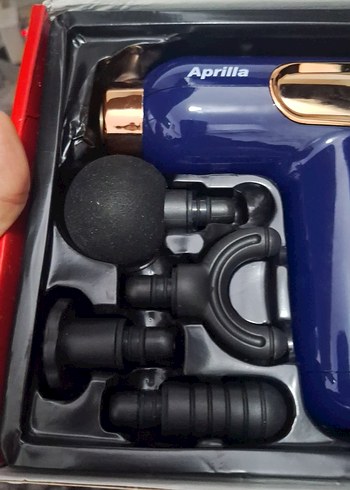 Aprilla Şarjlı Sporcu Masaj Aleti Beyaz - Görsel 4