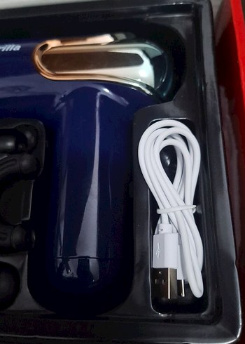 Aprilla Şarjlı Sporcu Masaj Aleti Beyaz - Görsel 5