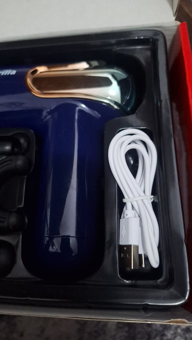 Aprilla Şarjlı Sporcu Masaj Aleti Beyaz - Görsel 5