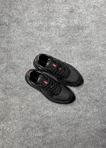 Prada Erkek Siyah Spor Sneakers 40//44 arası numaralar - Görsel 4
