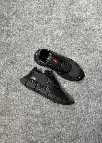 Prada Erkek Siyah Spor Sneakers 40//44 arası numaralar - Görsel 2