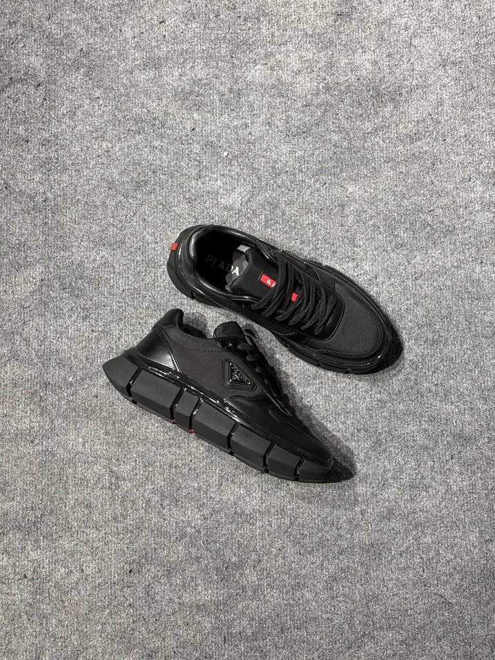 Prada Erkek Siyah Spor Sneakers 40//44 arası numaralar - Görsel 2