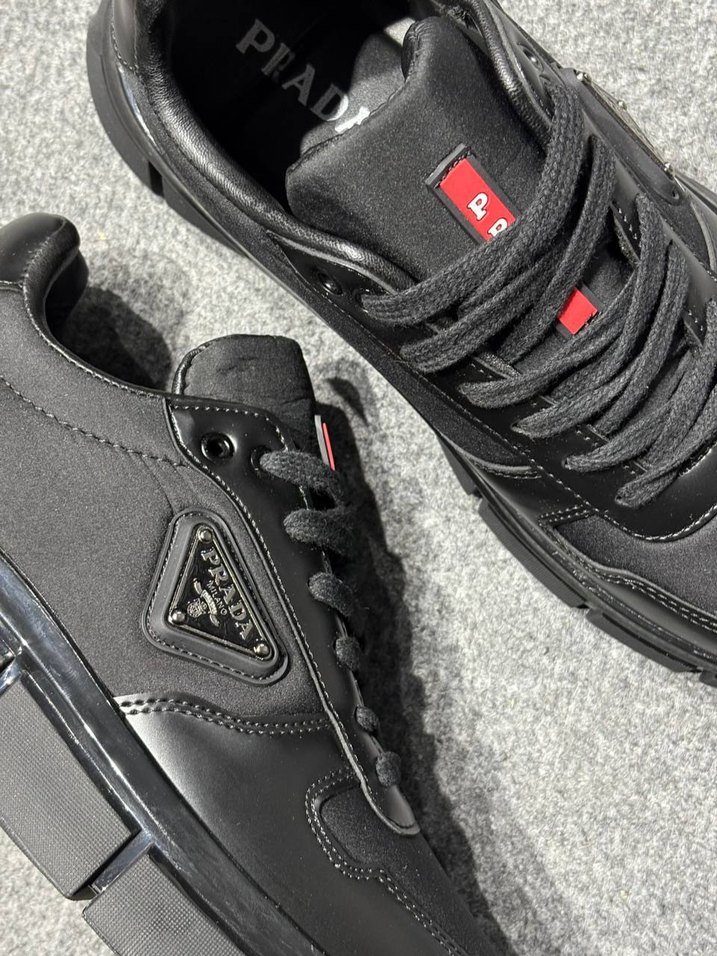 Prada Erkek Siyah Spor Sneakers 40//44 arası numaralar - Görsel 3