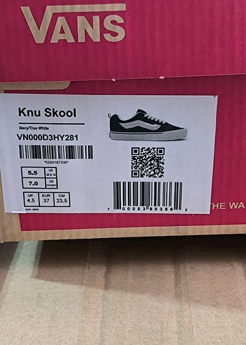 Siyah Vans Bay- Bayan Spor Ayakkabı - Görsel 6