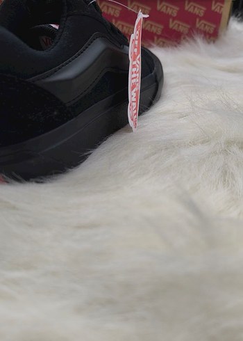 Siyah Vans Bay- Bayan Spor Ayakkabı - Görsel 4