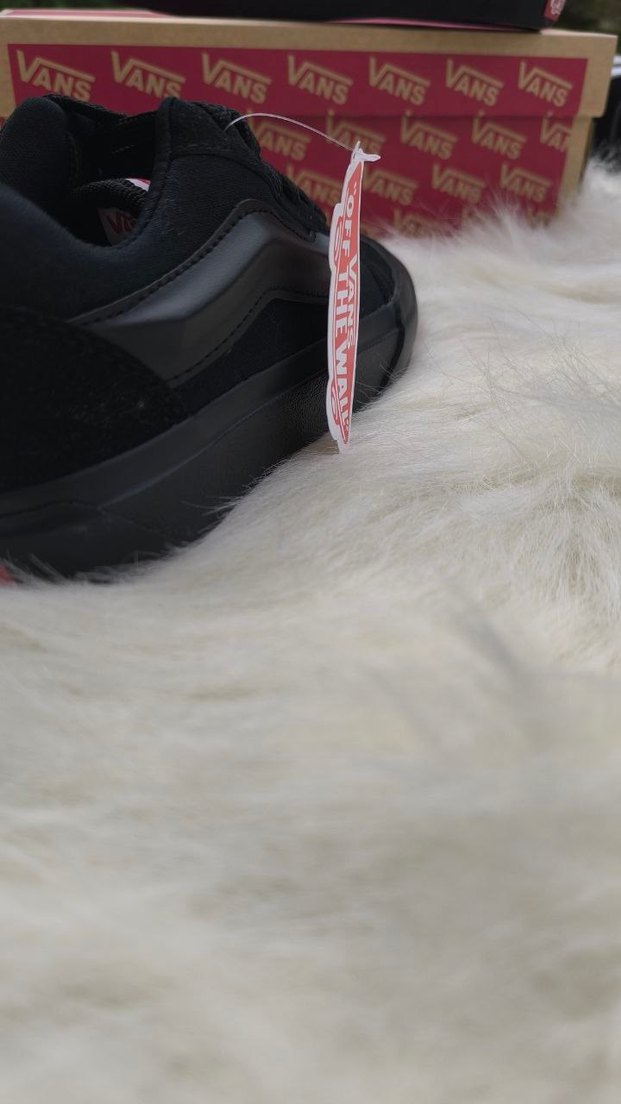 Siyah Vans Bay- Bayan Spor Ayakkabı - Görsel 4