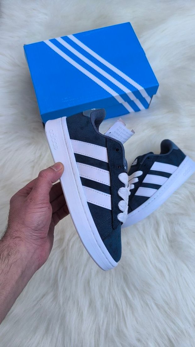 Adidas campus lacivert süet 37 no — görsel 4/10