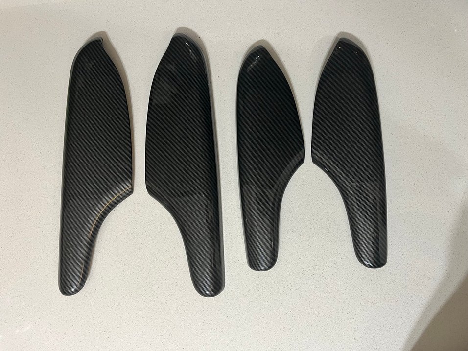 HONDA CİVİC FE1 KAPI İÇİ KARBON KAPLAMA - Görsel 2