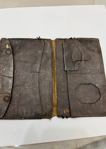 Eski Mitoloji Kitabı Deri Kapaklı - Görsel 5