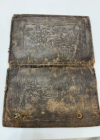 Eski Mitoloji Kitabı Deri Kapaklı - Görsel 3