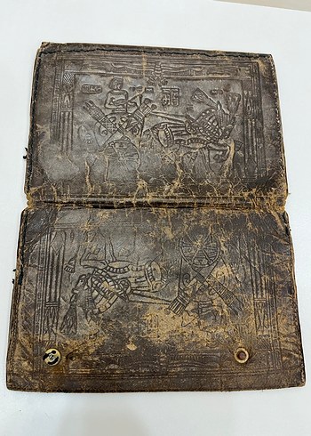 Eski Mitoloji Kitabı Deri Kapaklı - Görsel 2