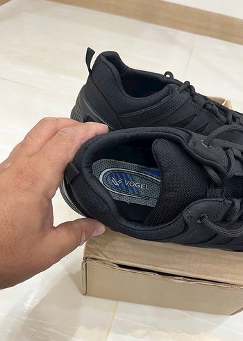 Siyah Bağcıklı Erkek Outdoor Ayakkabı - Görsel 6