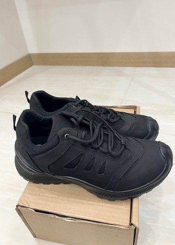 Siyah Bağcıklı Erkek Outdoor Ayakkabı - Görsel 3