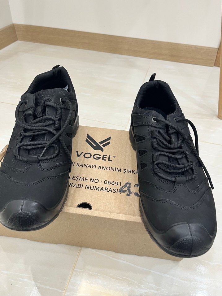 Siyah Bağcıklı Erkek Outdoor Ayakkabı - Görsel 2