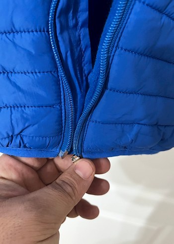 Erkek Çocuk Lacivert Fermuarlı Mont - Görsel 4