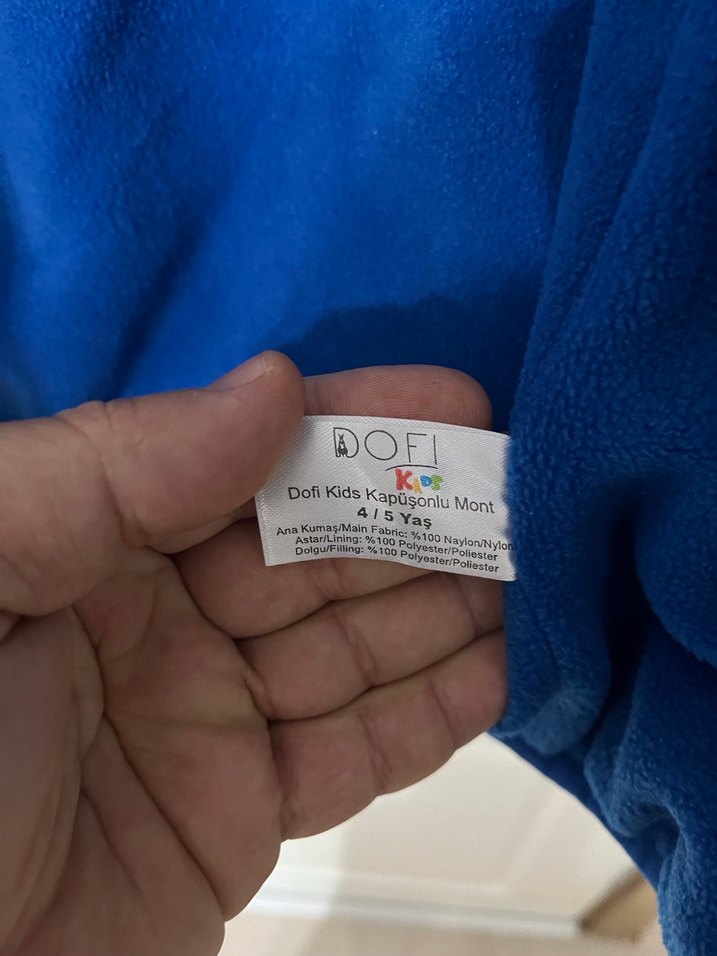 Erkek Çocuk Lacivert Fermuarlı Mont - Görsel 3