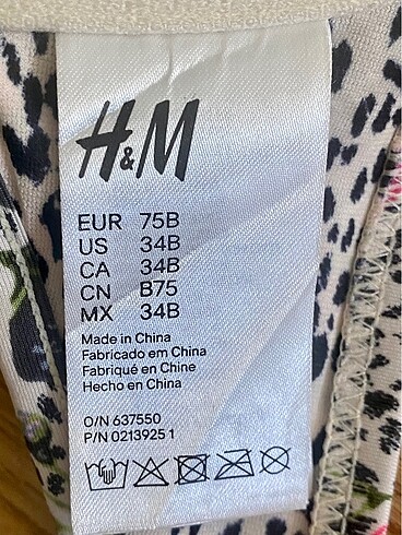 H&M H&M BİKİNİ ÜST