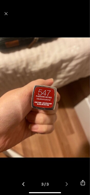 Beden Maybelline colorsensational 547