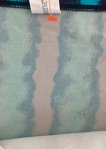 Erkek Mavi Batik Desenli Mini Mayo - Görsel 12