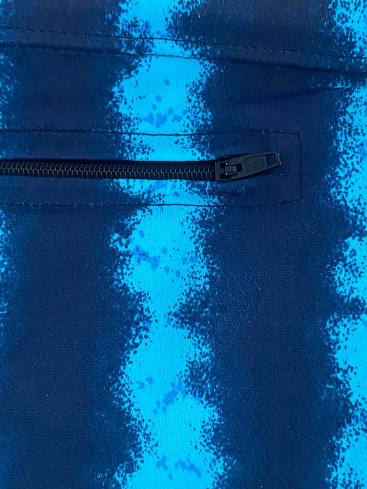 Erkek Mavi Batik Desenli Mini Mayo - Görsel 4