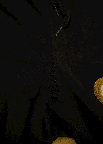 Ayı Baskılı Siyah Rahat Kesim Eşofman - Görsel 20