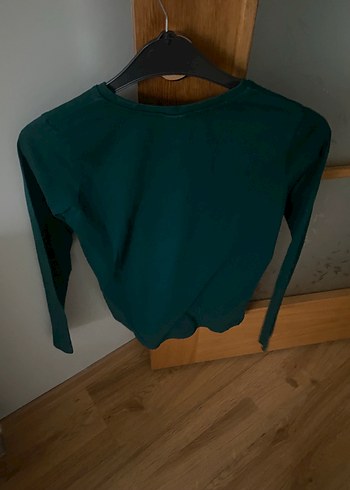 UNİSEXÇocuk Uzun Kollu Yeşil Sweatshirt - Görsel 6