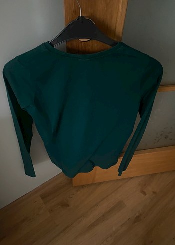 UNİSEXÇocuk Uzun Kollu Yeşil Sweatshirt - Görsel 7