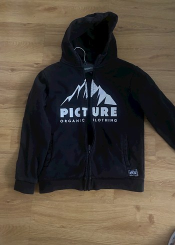 Erkek Çocuk Siyah Fermuarlı Sweatshirt - Görsel 14