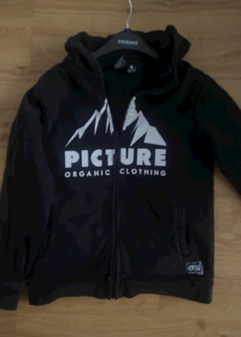 Erkek Çocuk Siyah Fermuarlı Sweatshirt - Görsel 7