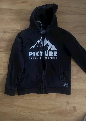 Erkek Çocuk Siyah Fermuarlı Sweatshirt - Görsel 13