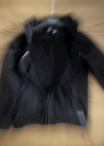 Erkek Çocuk Siyah Fermuarlı Sweatshirt - Görsel 8