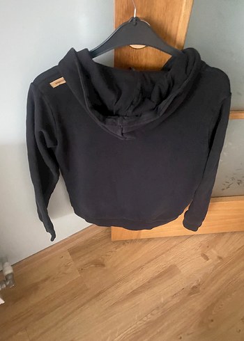 Erkek Çocuk Siyah Fermuarlı Sweatshirt - Görsel 3