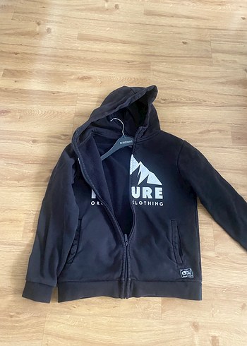 Erkek Çocuk Siyah Fermuarlı Sweatshirt - Görsel 16