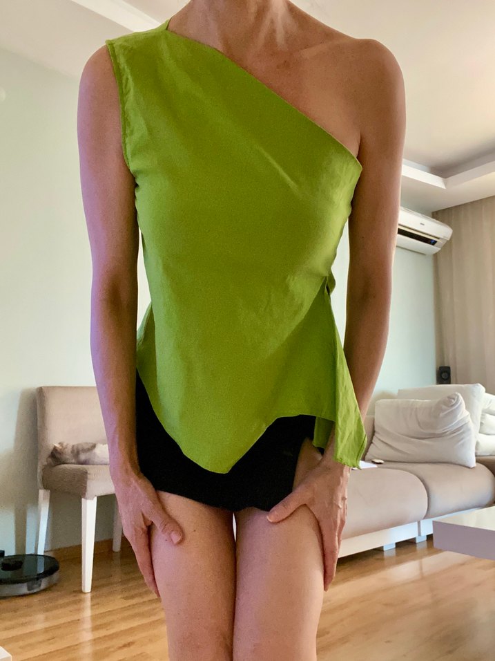 ZARA TEK OMUZ BLUZ - Görsel 3