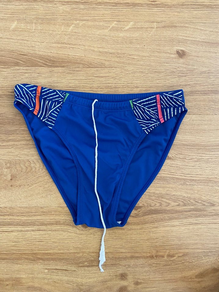 Erkek Mavi  Elastik Plaj Mayo - Görsel 4