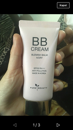 xs Beden Pure beauty bb krem