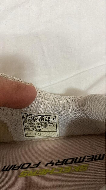 36,5 Beden beyaz Renk Skechers