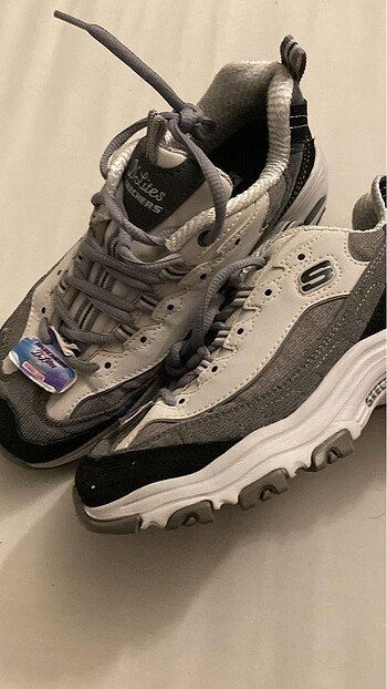 36 Beden gri Renk Skechers D'Lites