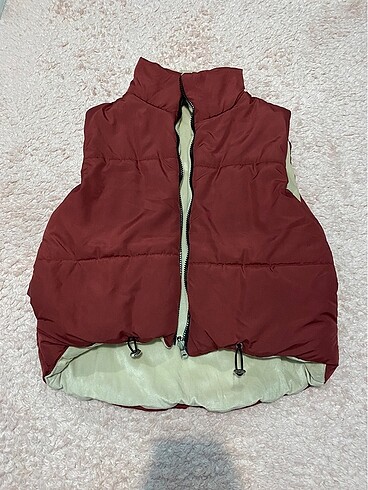 Bordo renk şişme yelek
