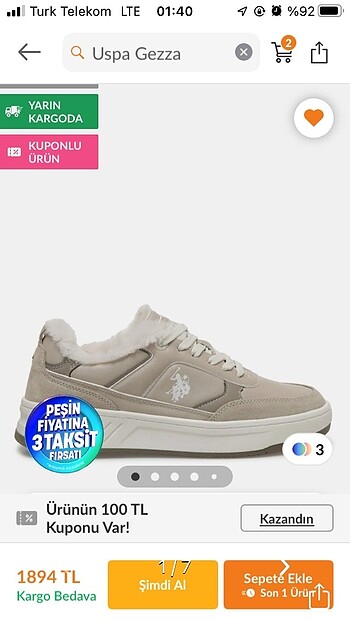 U.S Polo Assn ayakkabı
