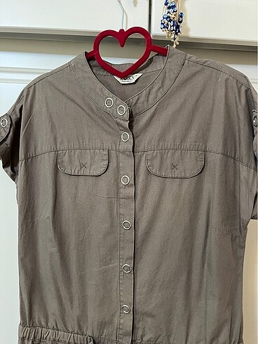 Park bravo marka 40 beden kadın şort tulum - Görsel 6