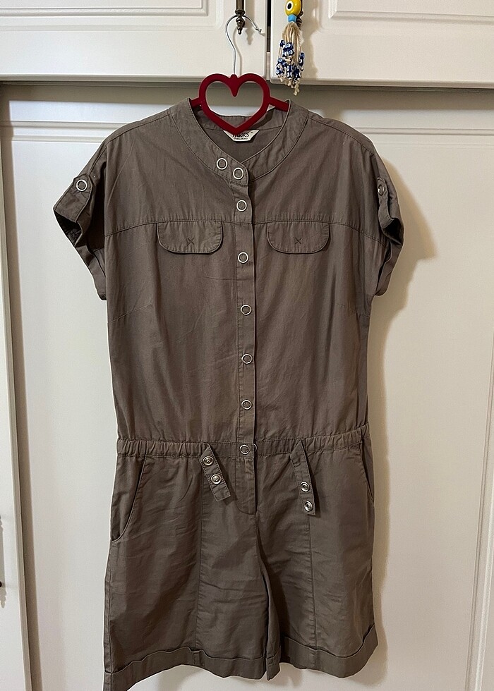 Park bravo marka 40 beden kadın şort tulum - Görsel 2