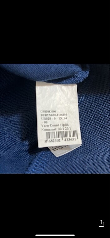 U.S.Polo marka 13/14 yaş çocuk sweatshirt - Görsel 6