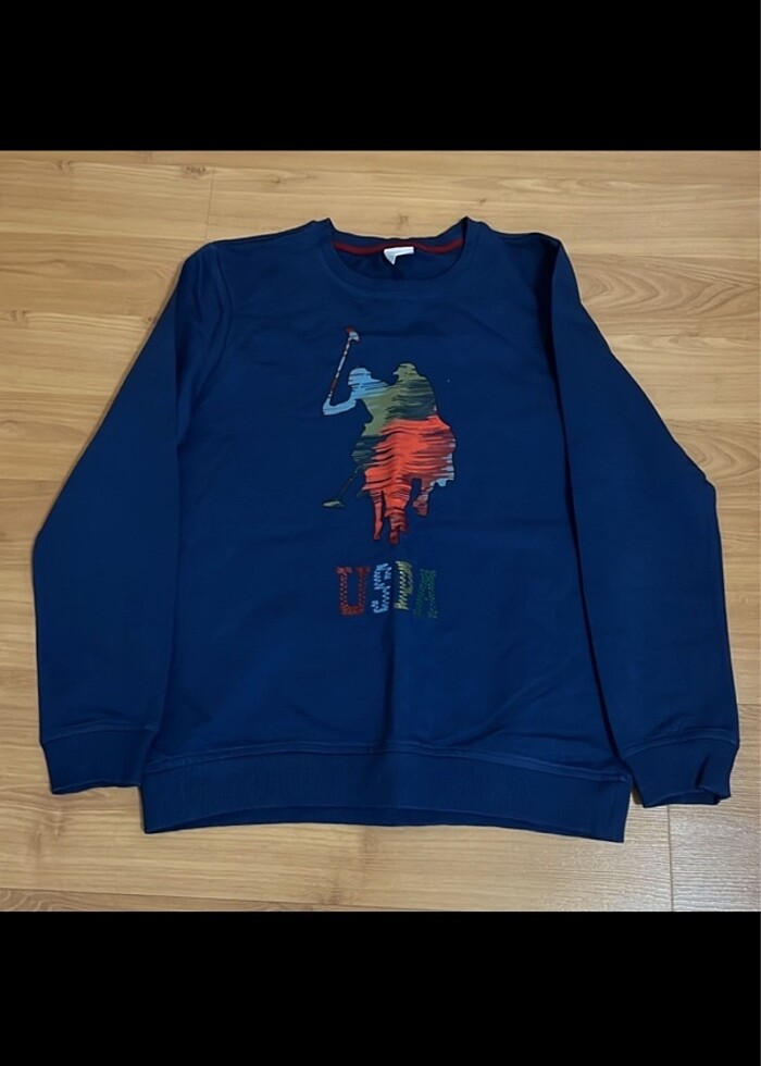 U.S.Polo marka 13/14 yaş çocuk sweatshirt - Görsel 3