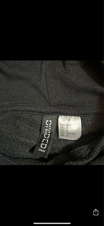 H&M marka kadın crop - Görsel 5