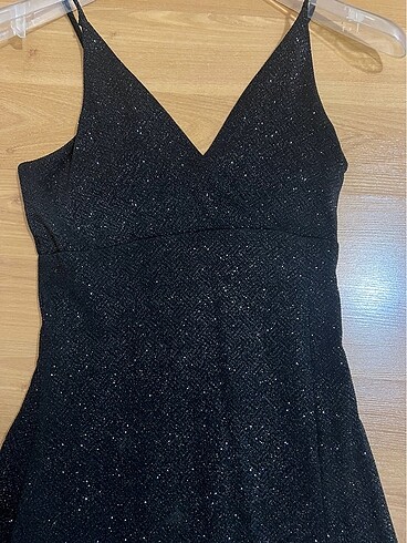 Çok şık gece elbisesi. - Görsel 6