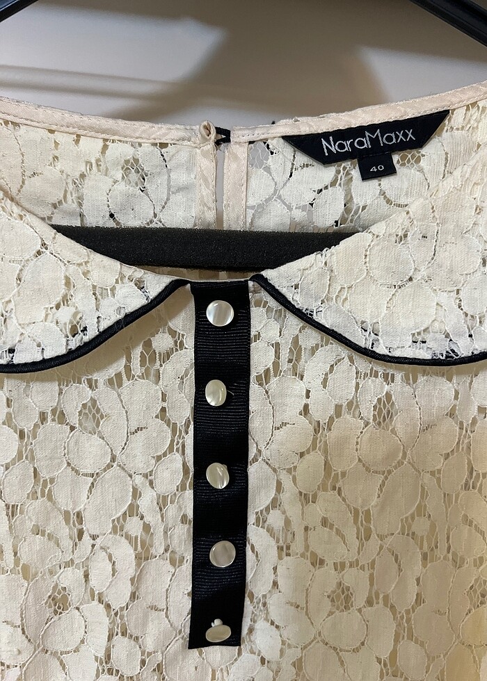 NaraMaxx marka dantel kadın gömlek - Görsel 3